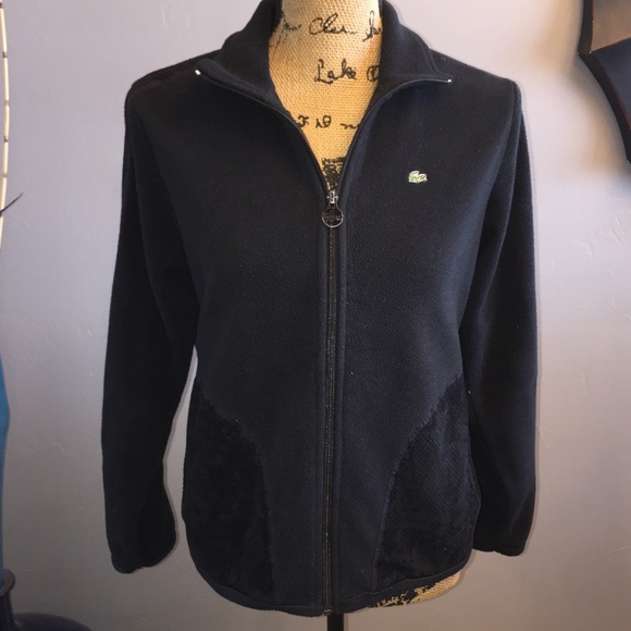 Lacoste Jackets & Blazers - Lacoste Black Zipup Jacket C291